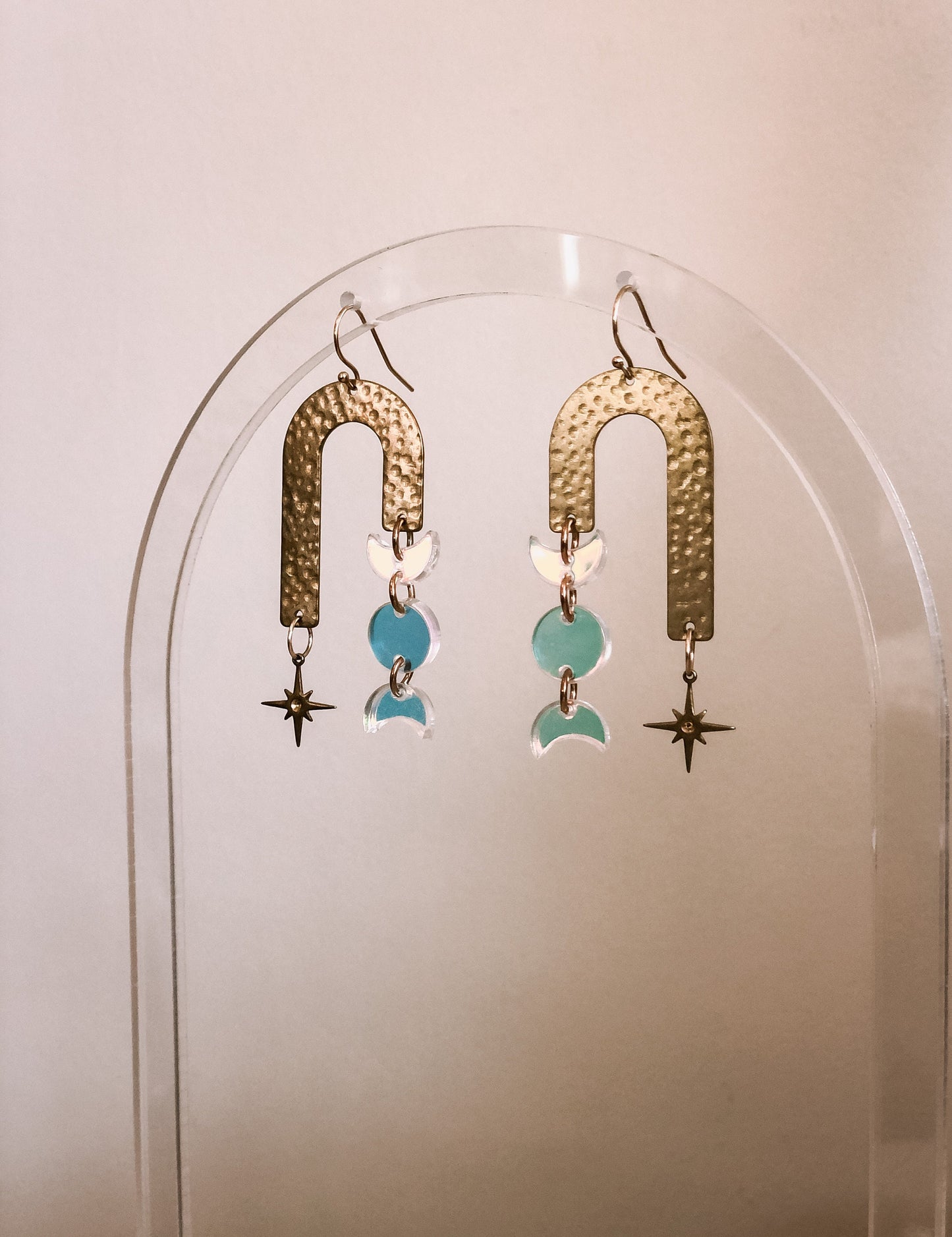 Moon & Star Earrings