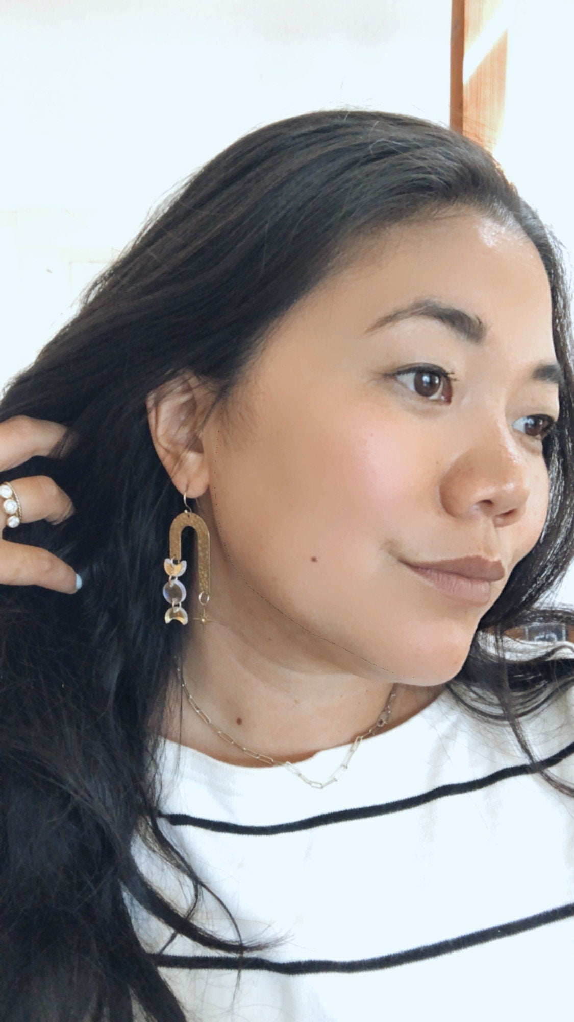 Moon & Star Earrings